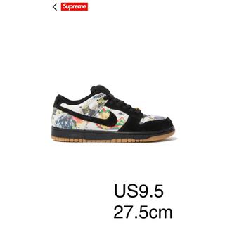 シュプリーム(Supreme)のsupreme Nike SB Rammellzee Dunk 27.5cm (スニーカー)