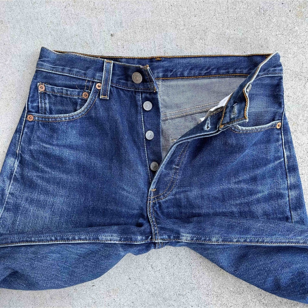 美品 00年製 USA製 Levi's 501 ジーンズ デニム W28