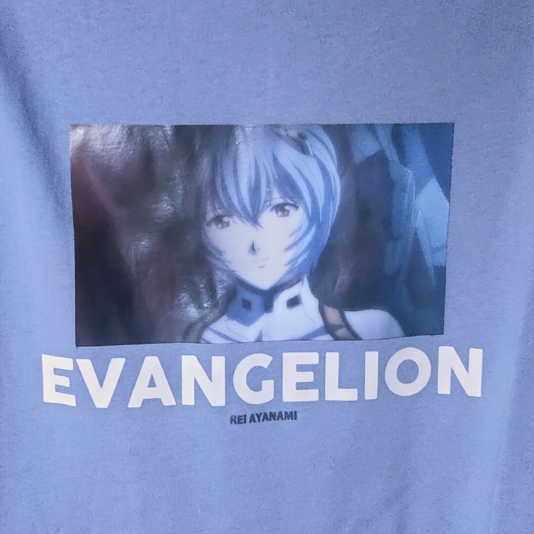新品 Tシャツ 4L エヴァンゲリオン 綾波 レイ 缶バッチ アニメ 劇場版
