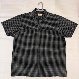 バーバリー(BURBERRY)のTHOMAS BURBERRYトーマスバーバリー半袖チェックシャツLL size(シャツ)