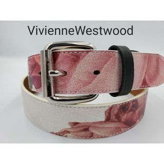 ヴィヴィアンウエストウッド(Vivienne Westwood)の【V-54】【VivienneWestwood】 ヴィヴィアン　レザーベルト 黒(ベルト)