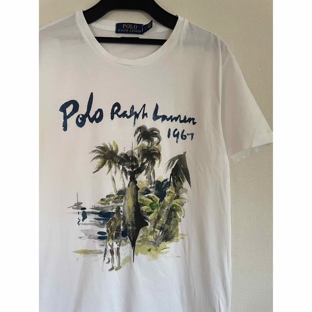 POLO RALPH LAUREN(ポロラルフローレン)のPOLO RALPH LAUREN ヤシの木 アロハTシャツ トロピカル メンズのトップス(Tシャツ/カットソー(半袖/袖なし))の商品写真