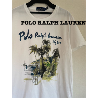 ポロラルフローレン(POLO RALPH LAUREN)のPOLO RALPH LAUREN ヤシの木 アロハTシャツ トロピカル(Tシャツ/カットソー(半袖/袖なし))