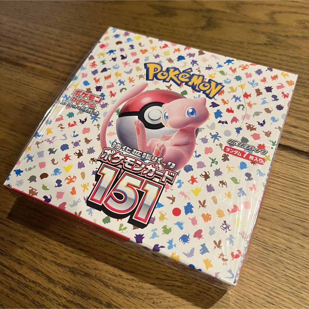 ポケモンカード　151 BOX シュリンク付き