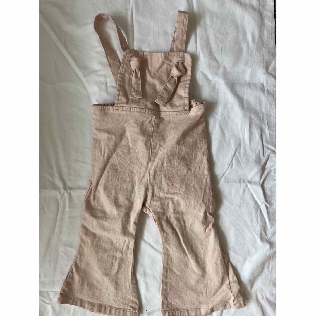 【nya様】aladin kids ピンクサロペット　ブラウス キッズ/ベビー/マタニティのベビー服(~85cm)(パンツ)の商品写真