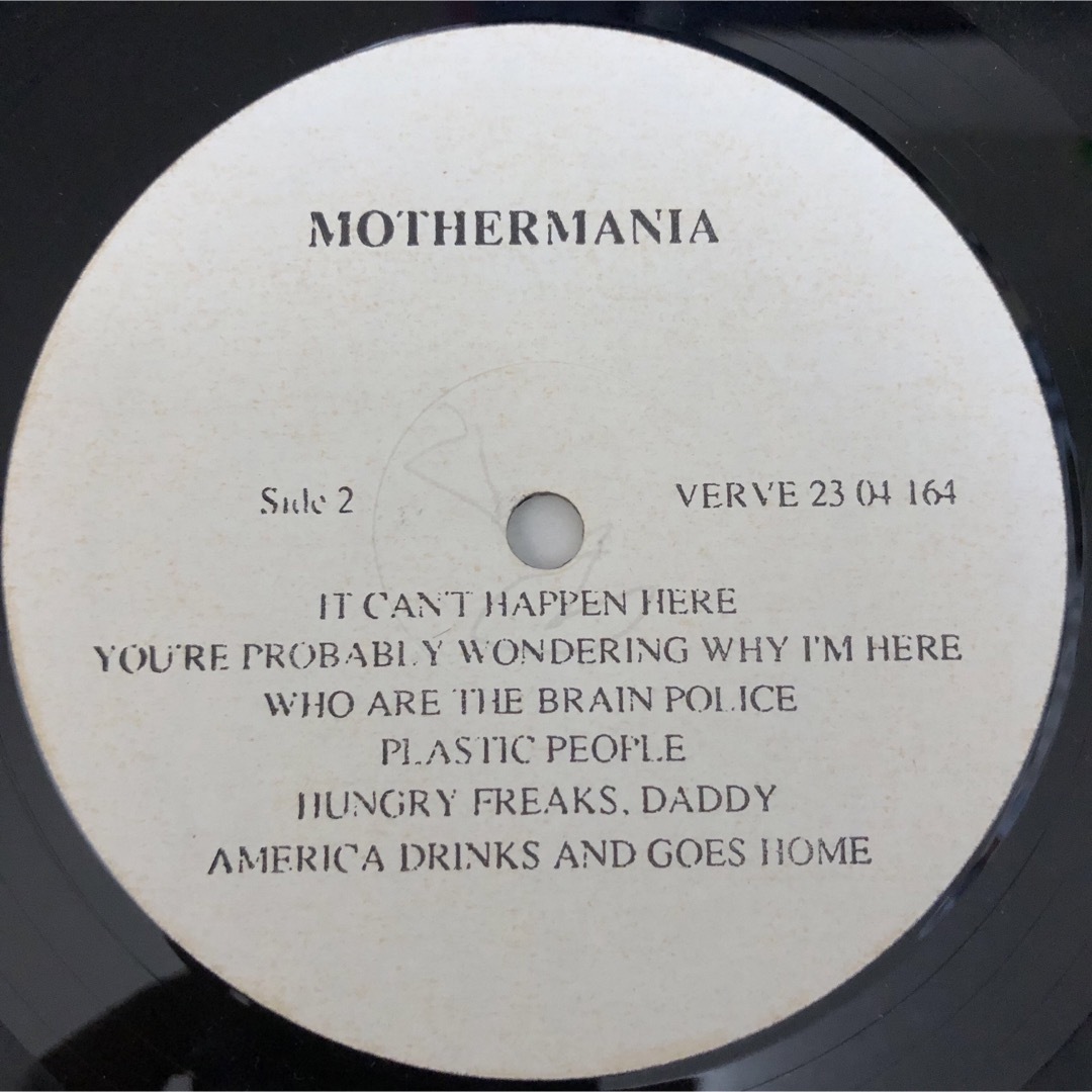 The Mothers Of Invention* – Mothermania エンタメ/ホビーのコレクション(その他)の商品写真