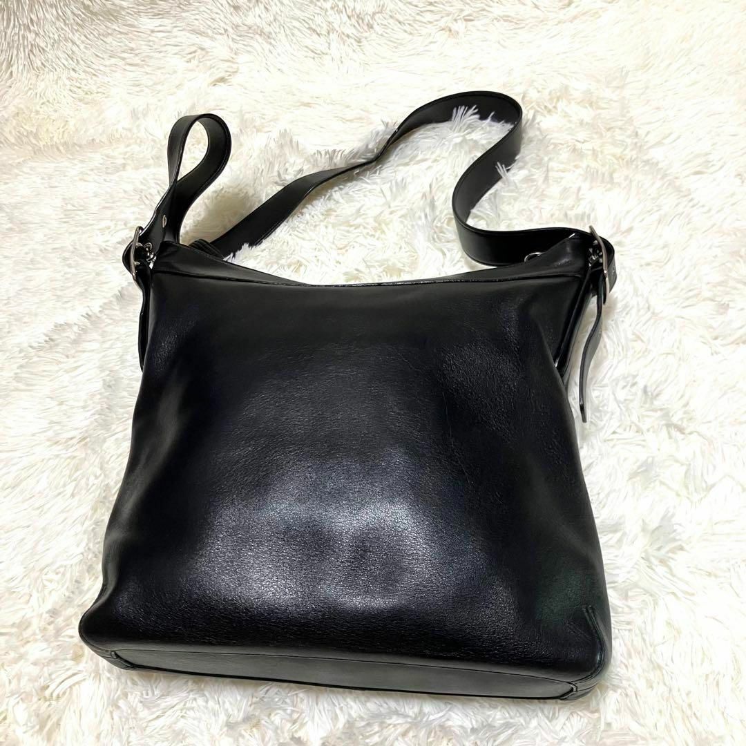 coach コーチ ショルダーバッグ 9188 黒 レザー 肩掛け 斜め掛け