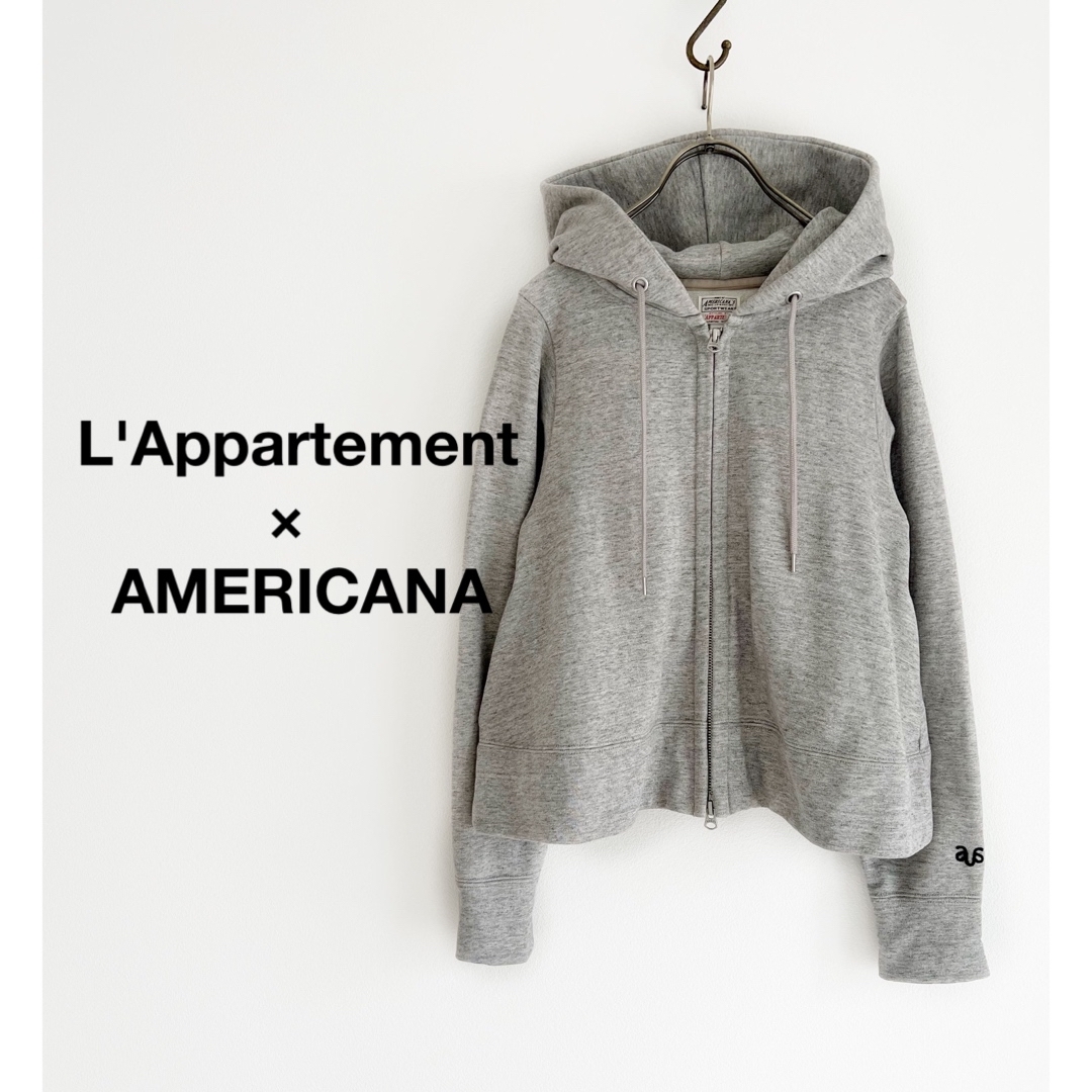 L'Appartement DEUXIEME CLASSE - L'Appartement×AMERICANA Aラインミニパーカーの通販