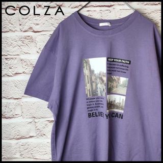 コルザ(COLZA)のCOLZA　コルザ　トップス　Tシャツ　プリント(Tシャツ(半袖/袖なし))