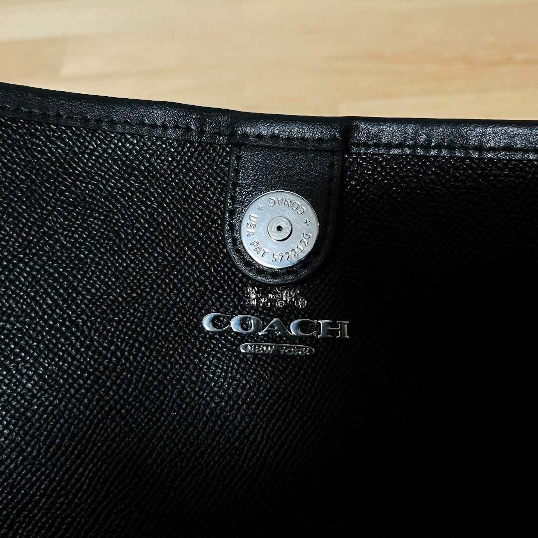 【美品】COACH コーチ シティ トートバッグ 7131 レオパード 国内正規