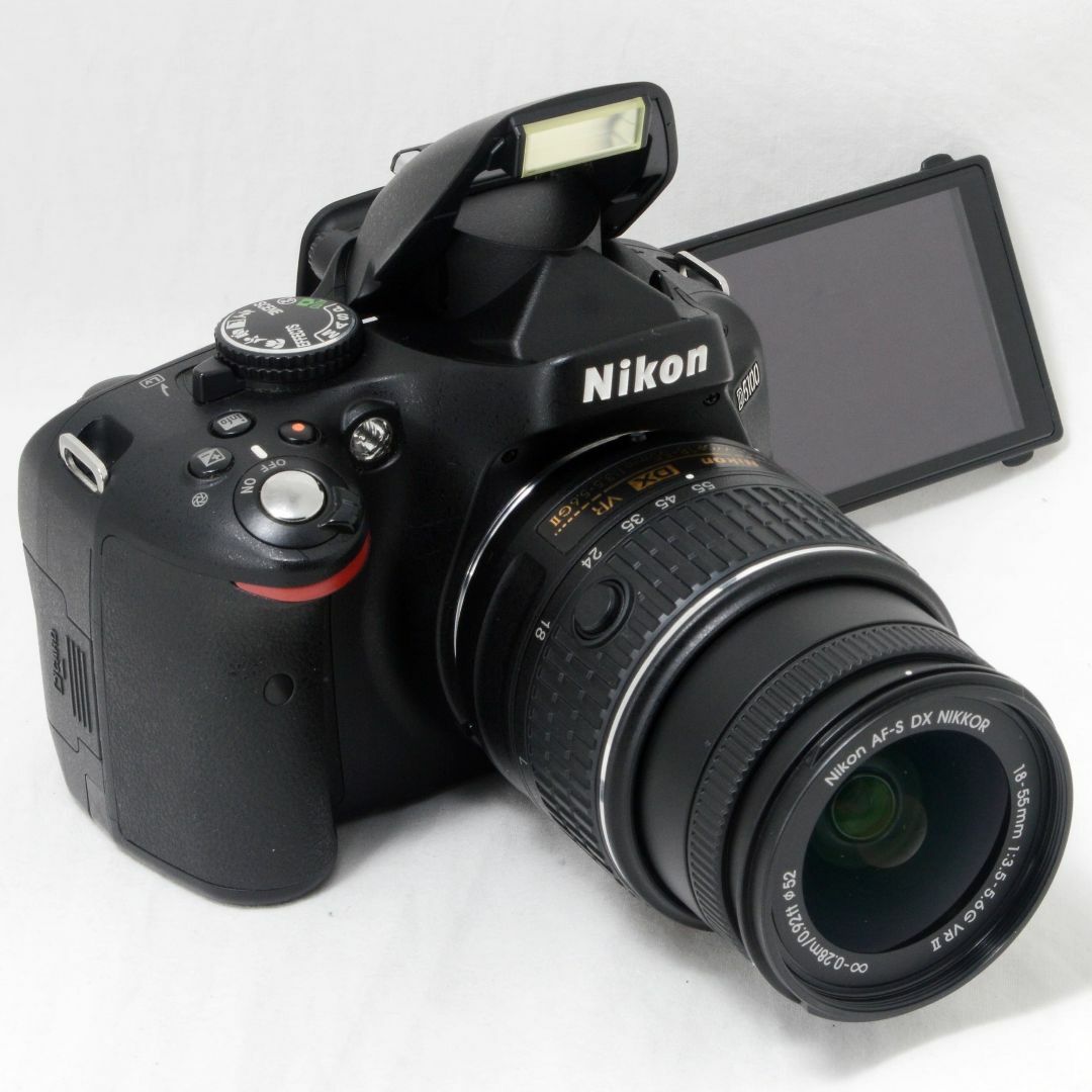 ★iPhone転送＆SD付き★Nikon ニコン D5100 18-55 VRⅡ 1