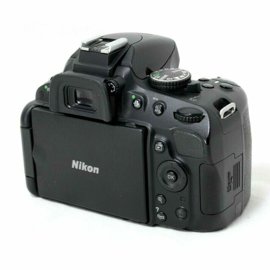 ★iPhone転送＆SD付き★Nikon ニコン D5100 18-55 VRⅡ 2