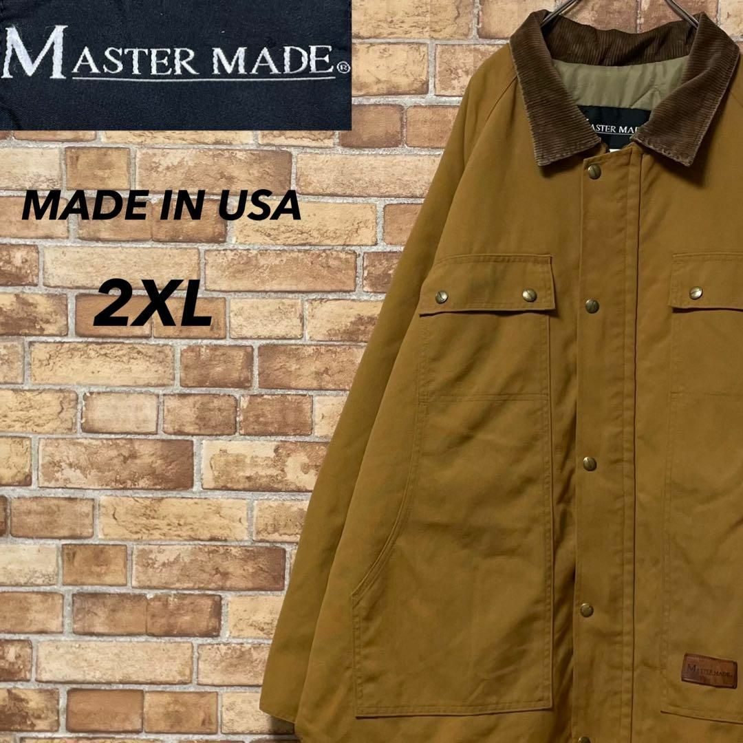 MASTERMADE　USA製　ダックジャケット　ビッグシルエット　2XL