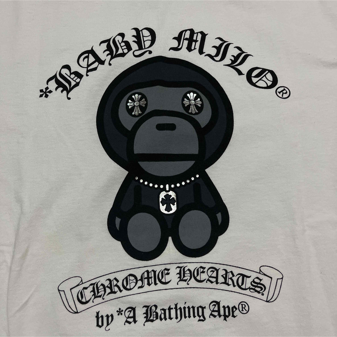 A BATHING APE - APE BAPE KAWS CHROME HEARTS tee tシャツ Lの A BATHING APE - APE BAPE KAWS CHROME HEARTS tee tシャツ Lの