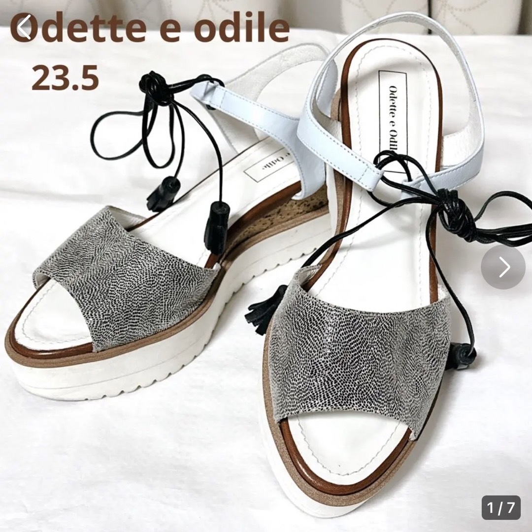 Odette e Odile - ☆美品☆オデットエオディール フラットサンダル ...