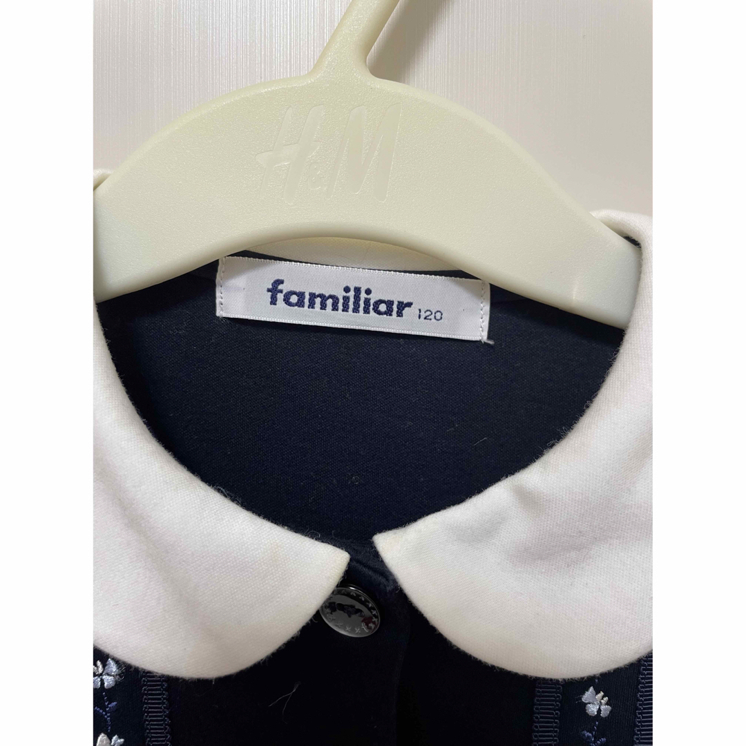 お受験 familiarアンサンブル/ワンピース ミキハウスワンピース