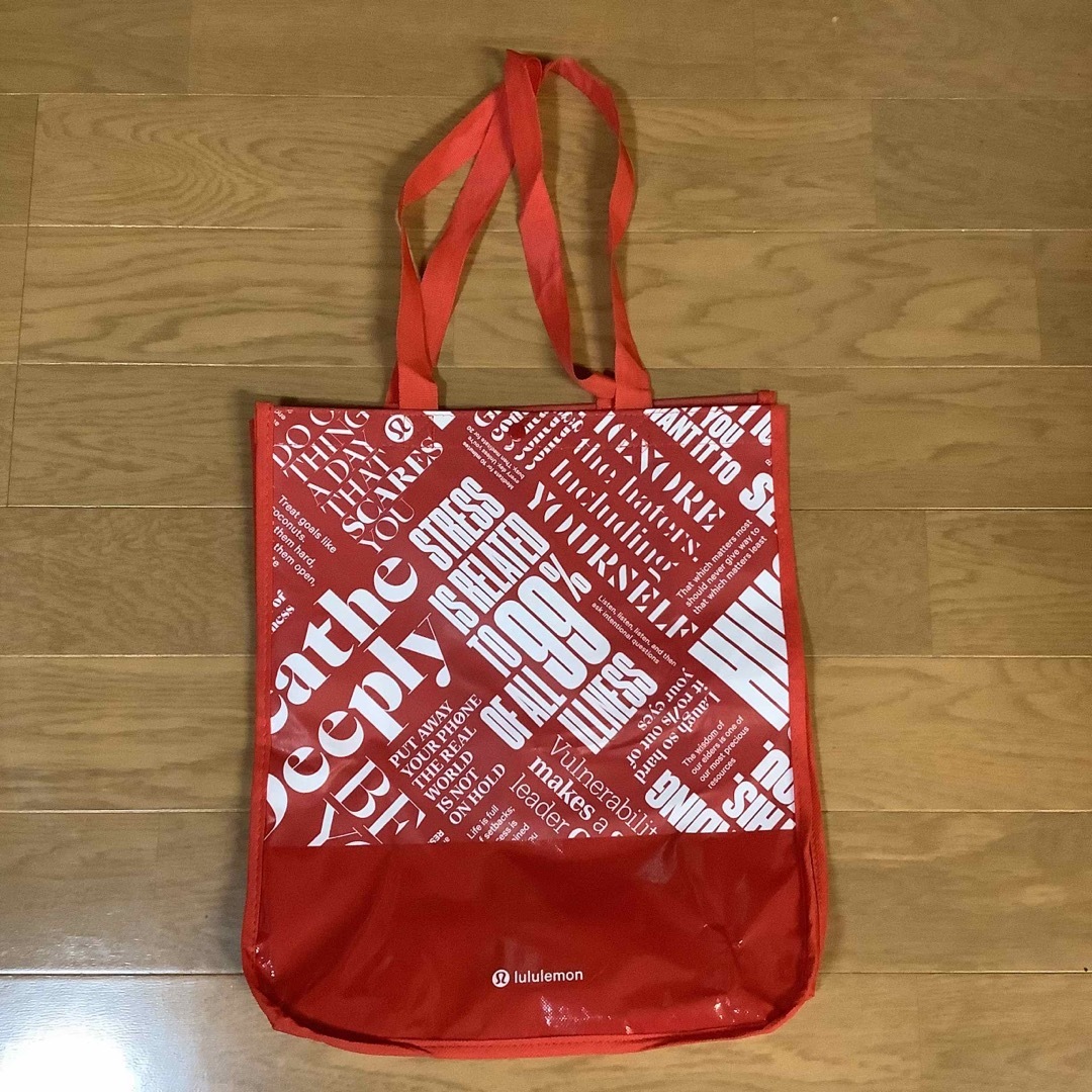 lululemon(ルルレモン)のルルレモン  lululemon  ショッパー　エコバッグ　トートバッグ　大 レディースのバッグ(ショップ袋)の商品写真