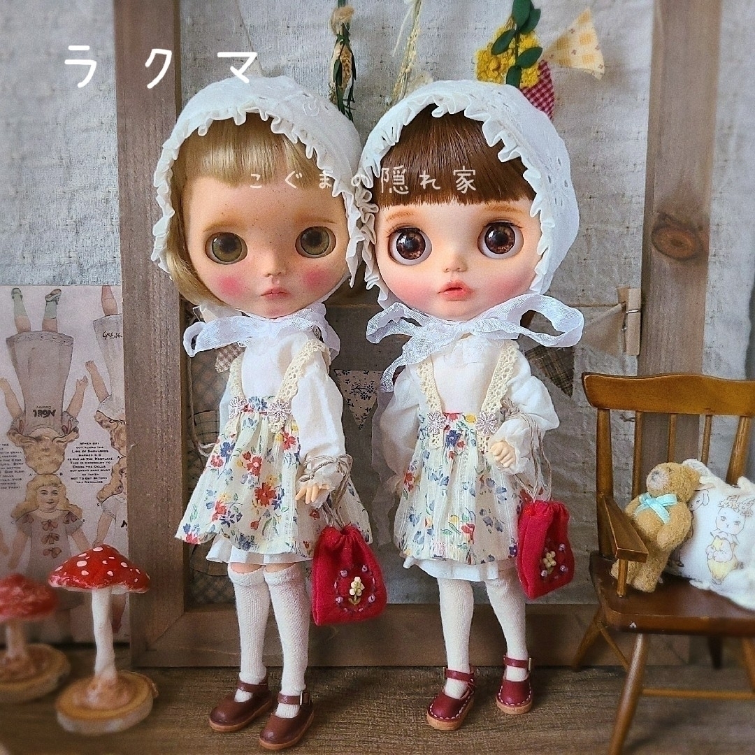 ブライス アウトフィット5点セット🌼アンティーク調のカントリー ... ブライス アウトフィット5点セット????アンティーク調のカントリースタイル????
