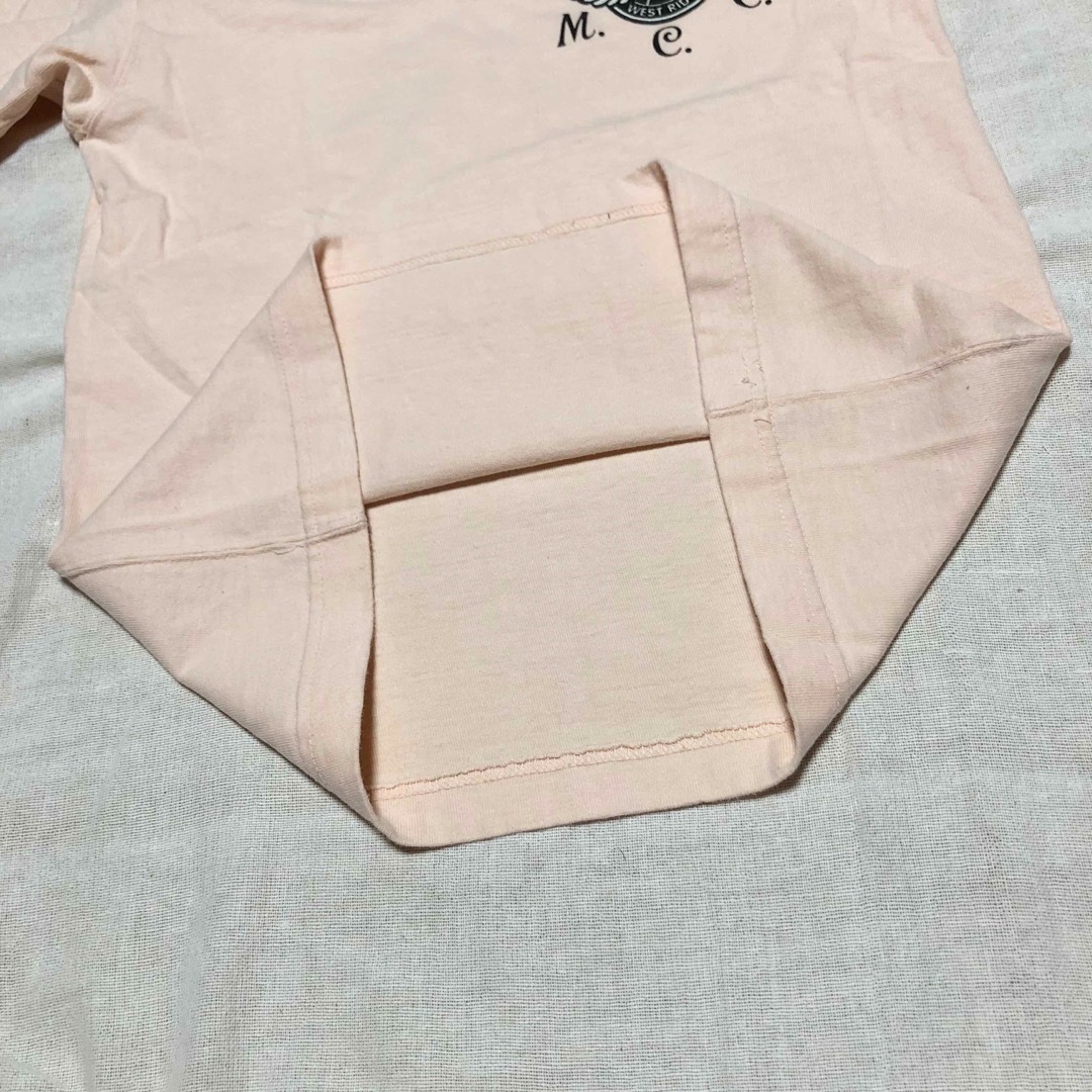 新品　ウエストライド　ボタン半袖Tシャツ　L