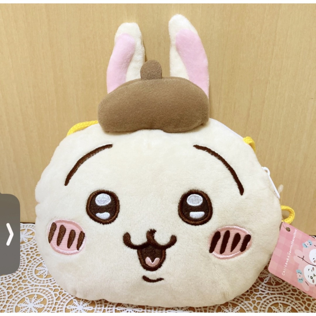 ちいかわ - ちいかわ フェイスポシェット サンリオ うさぎ ウサギ ちいかわ - ちいかわ フェイスポシェット サンリオ うさぎ ウサギ
