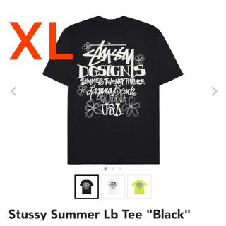 stussy SUMMER LB TEE ブラック　XL黒　Tシャツ サマー