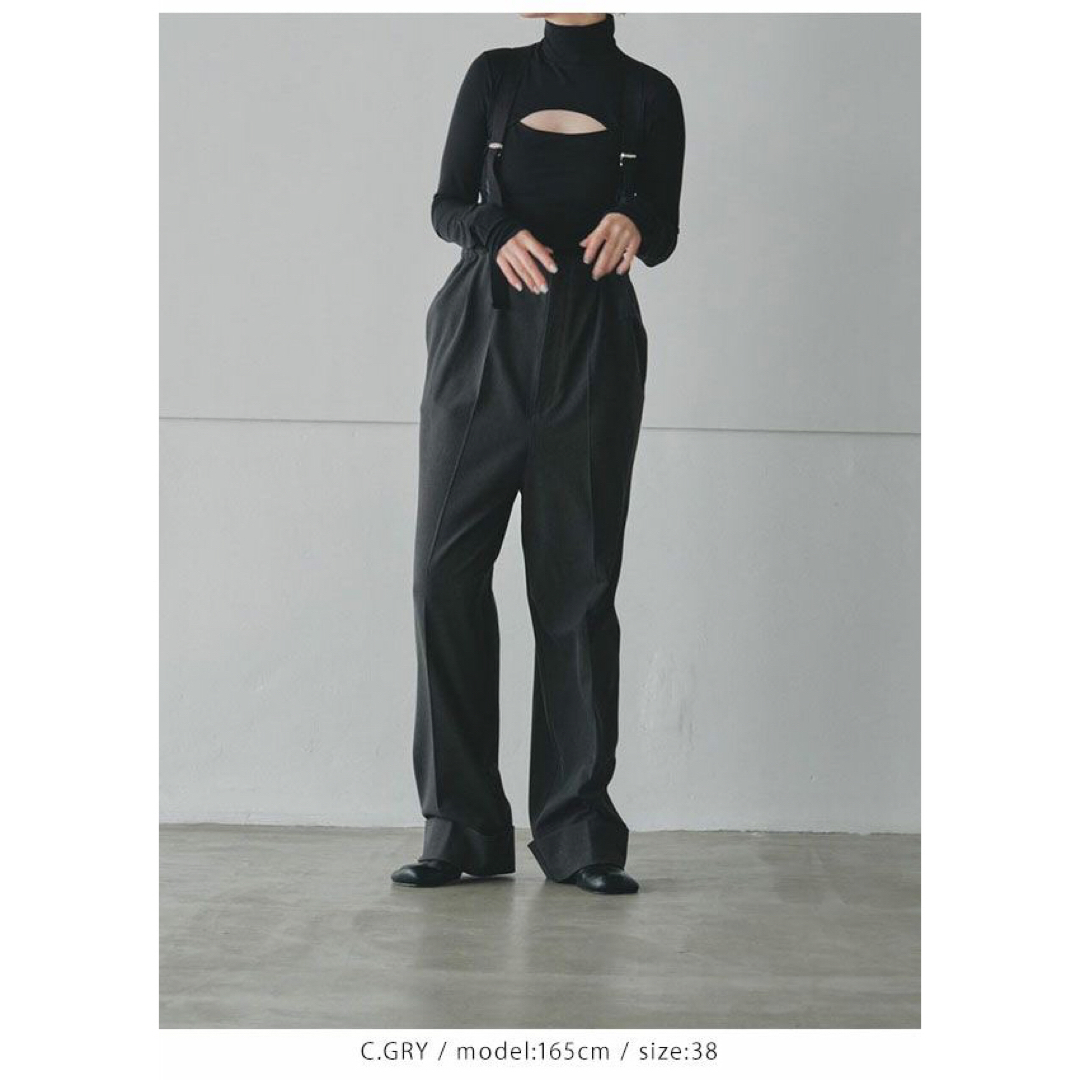 todayful Suspenders Highwaist Pants 品薄 todayful Suspenders Highwaist Pants 品薄
