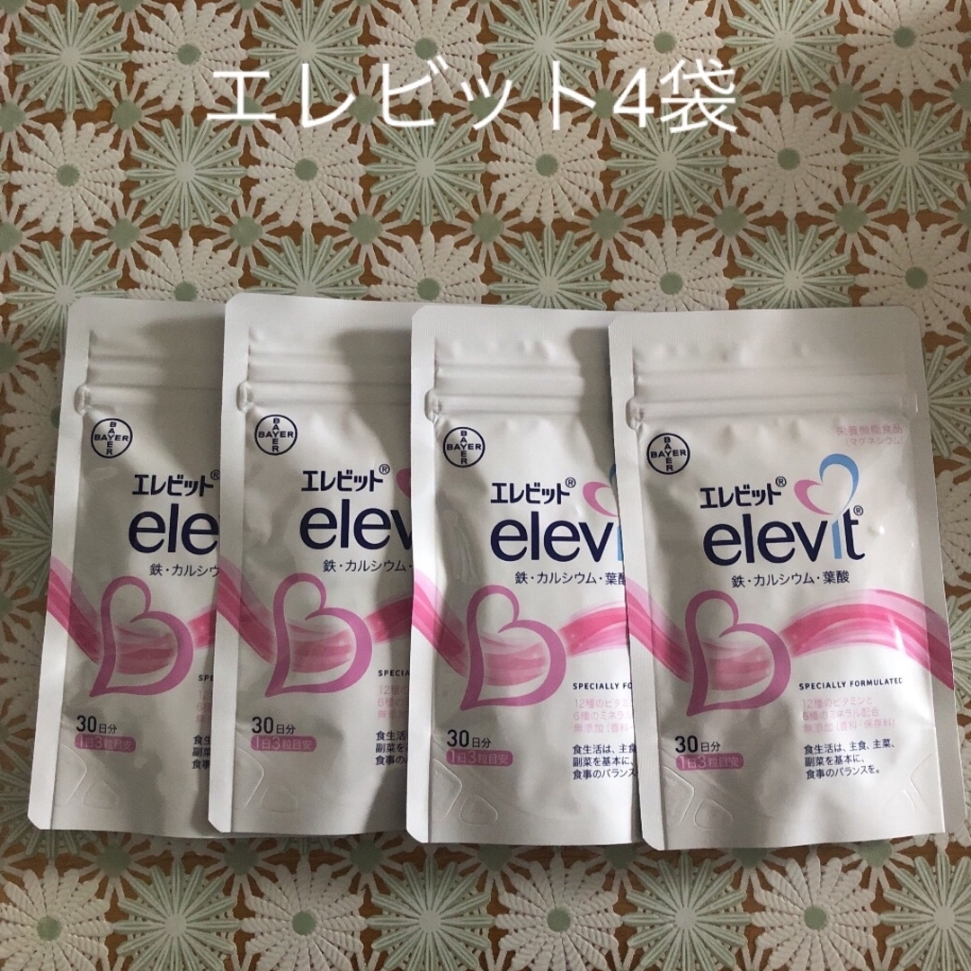 エレビット 4袋 賞味期限2026.02-