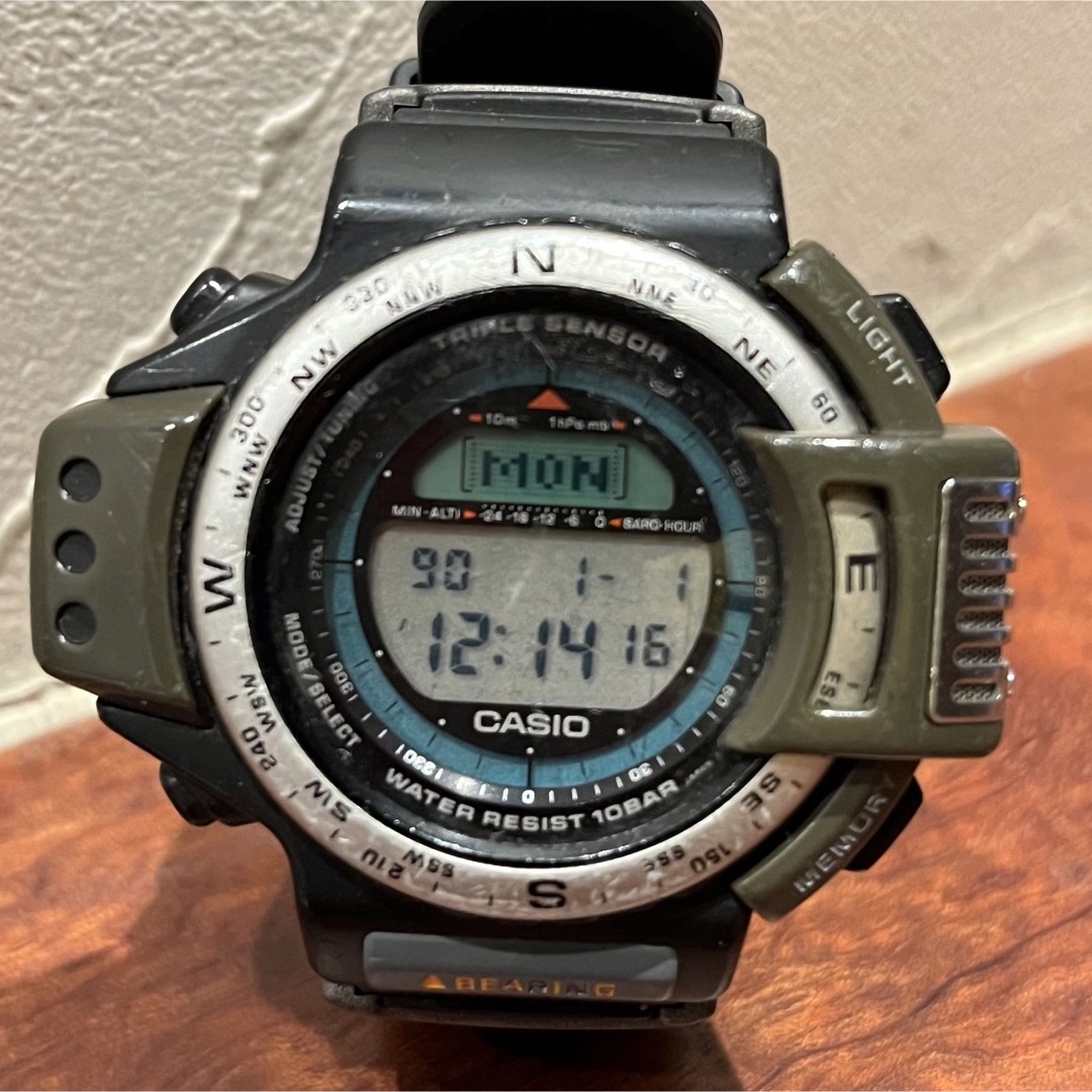 CASIO CASIO カシオ プロトレック ATC-1100 PROTREK 稼働品の通販 by chara｜カシオならラクマ