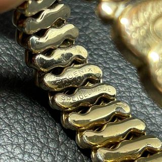 入手困難】USMC スウィートハートジュエリー 蛇腹 ブレスレット GF 金