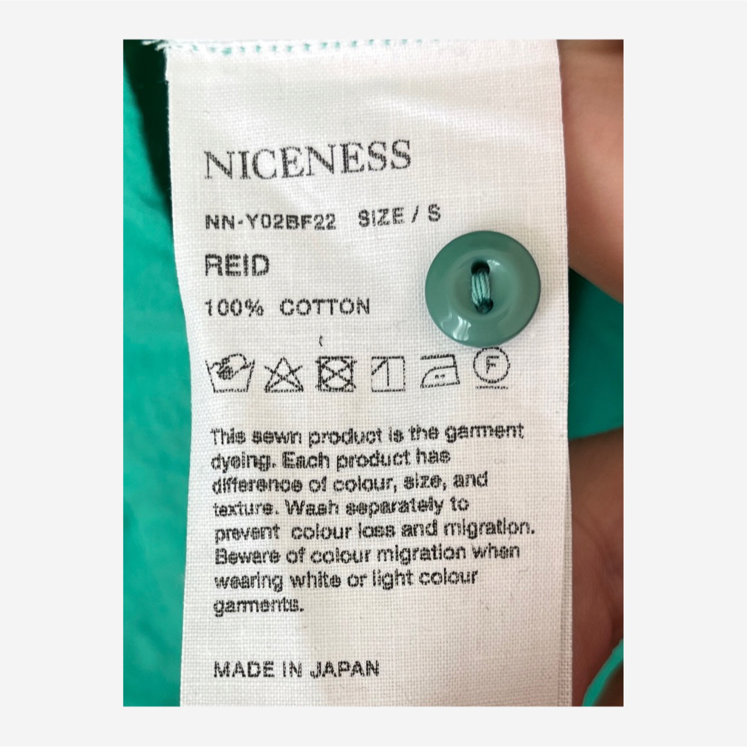 NICENESS REID 22AW グリーン