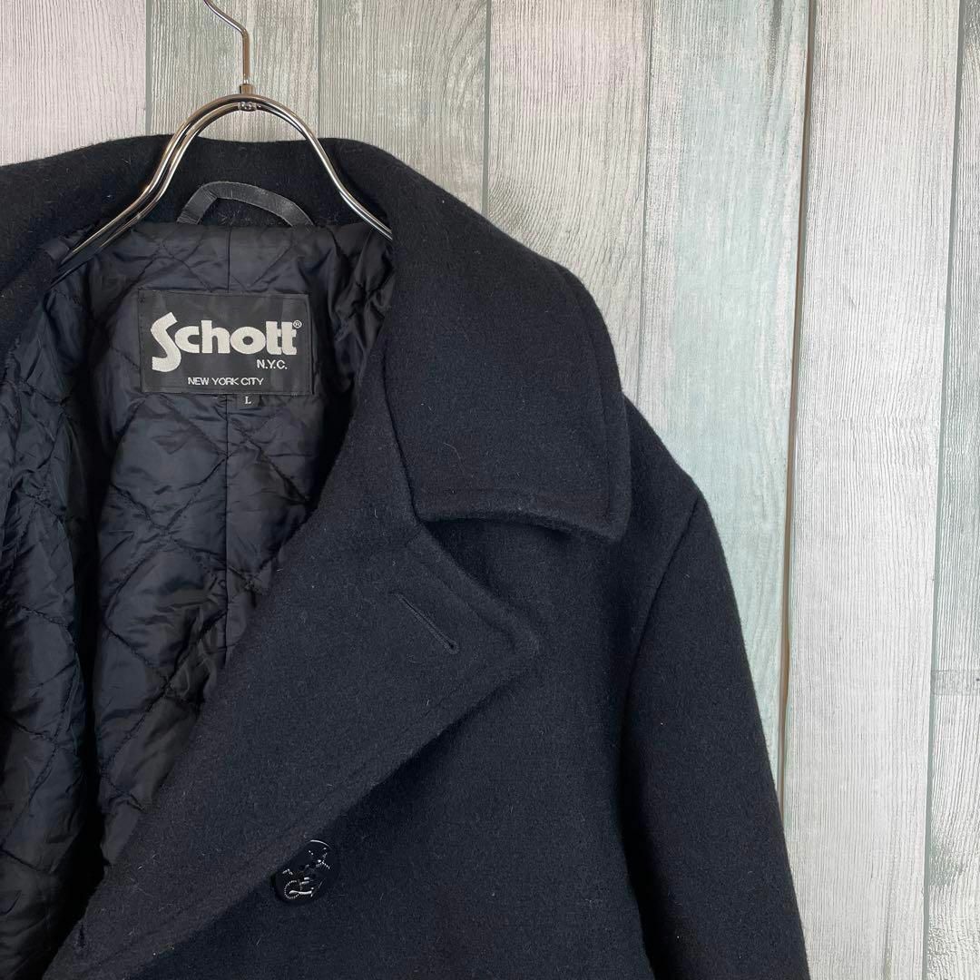 SCHOTT(ショット)　ピーコート　L