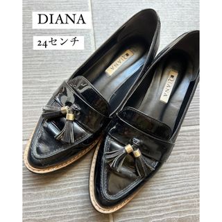 ダイアナ(DIANA)のDIANA ダイアナ　エナメルローファー(ローファー/革靴)