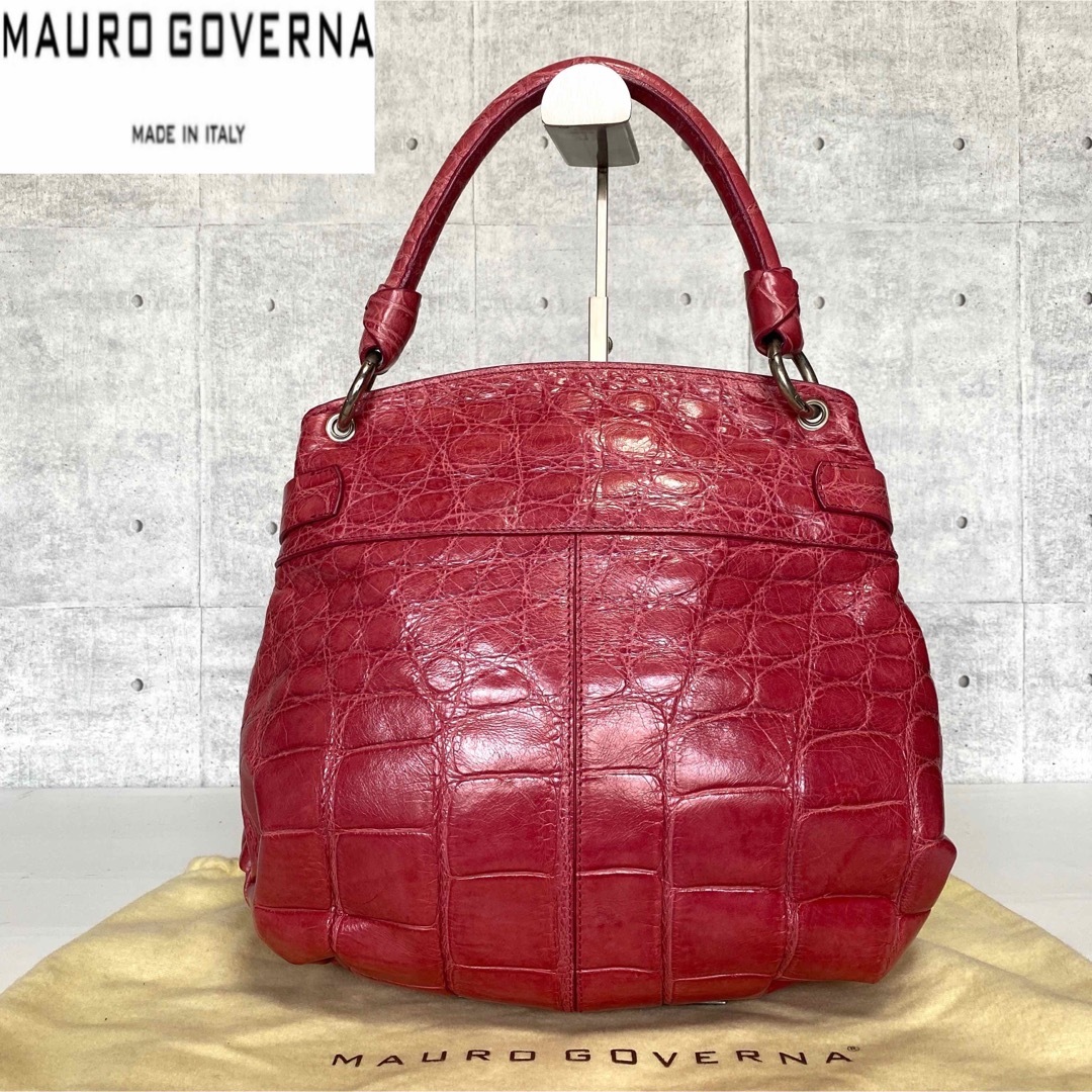 【美品タグ付き】MAURO GOVERNA BORSA4476 AVIO BAG