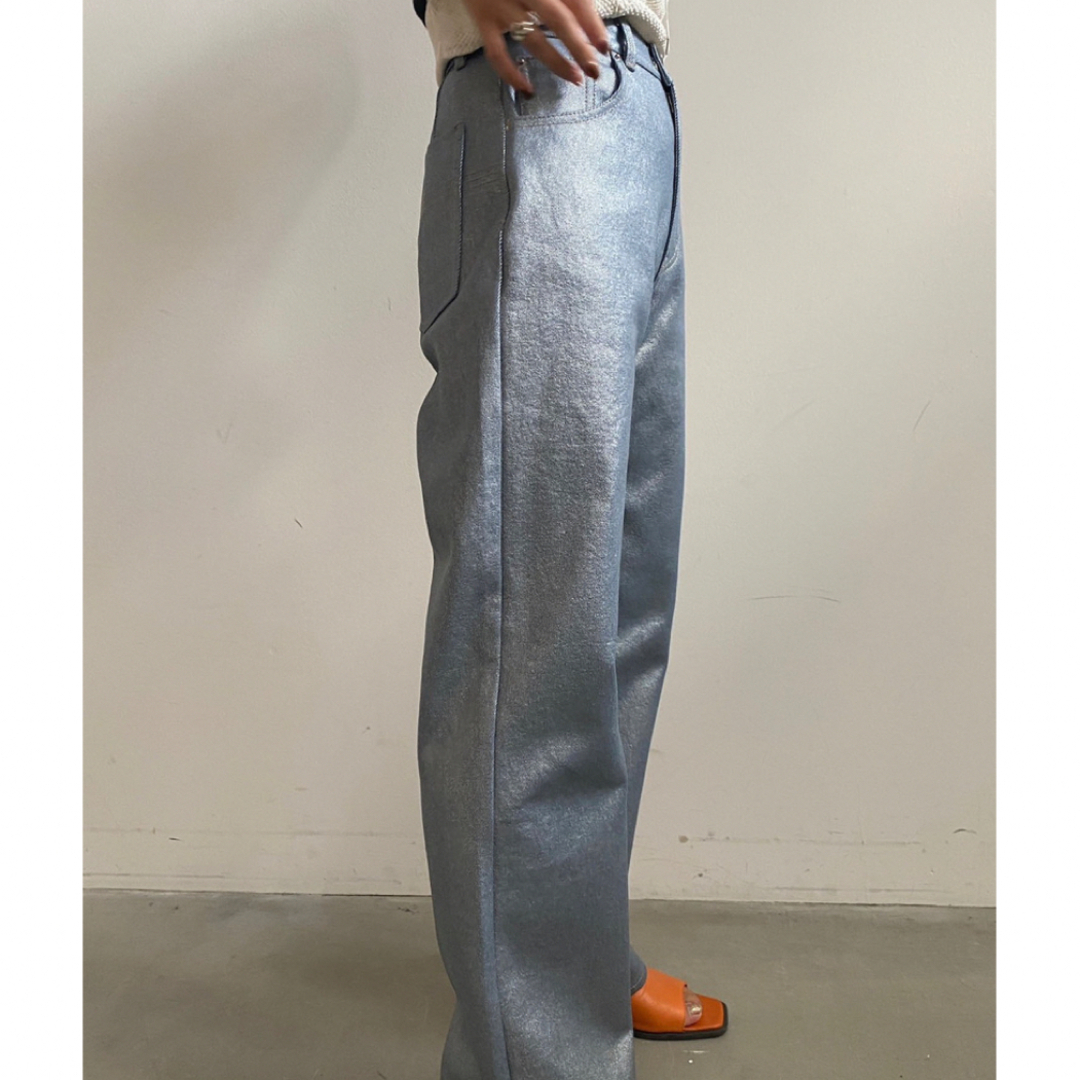 Ameri VINTAGE LONG STRAIGHT FOIL DENIM