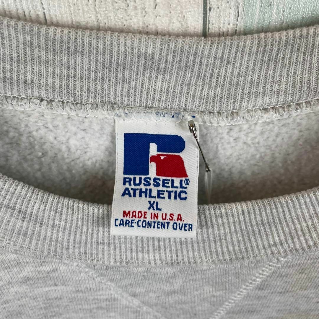 Russell Athletic - 古着 ラッセル スウェット オクラハマ州 USA 刺繍