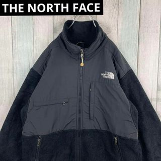 ザノースフェイス(THE NORTH FACE)の古着　ノースフェイス　デナリジャケット　フリース　US規格　刺繍　ブラック(ブルゾン)