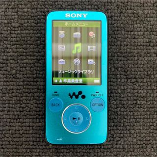 ウォークマン(WALKMAN)のSONY WALKMAN NW-S638Fソニーウォークマン 8GB ブルー(ポータブルプレーヤー)