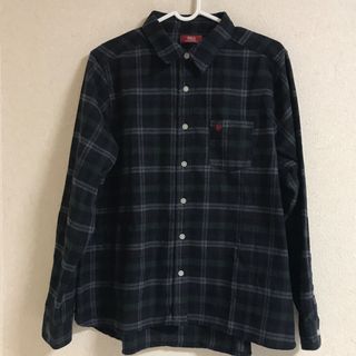 ポロ(POLO（RALPH LAUREN）)のポロビーシーエス　厚手チェックシャツ　グリーン　XL(シャツ/ブラウス(長袖/七分))