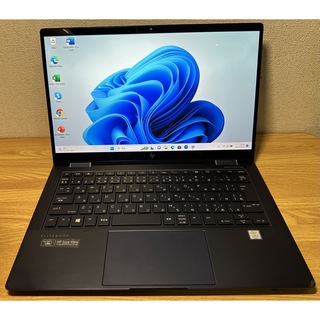 HP elite core i5 タッチパネル　サクサク動く②(ノートPC)