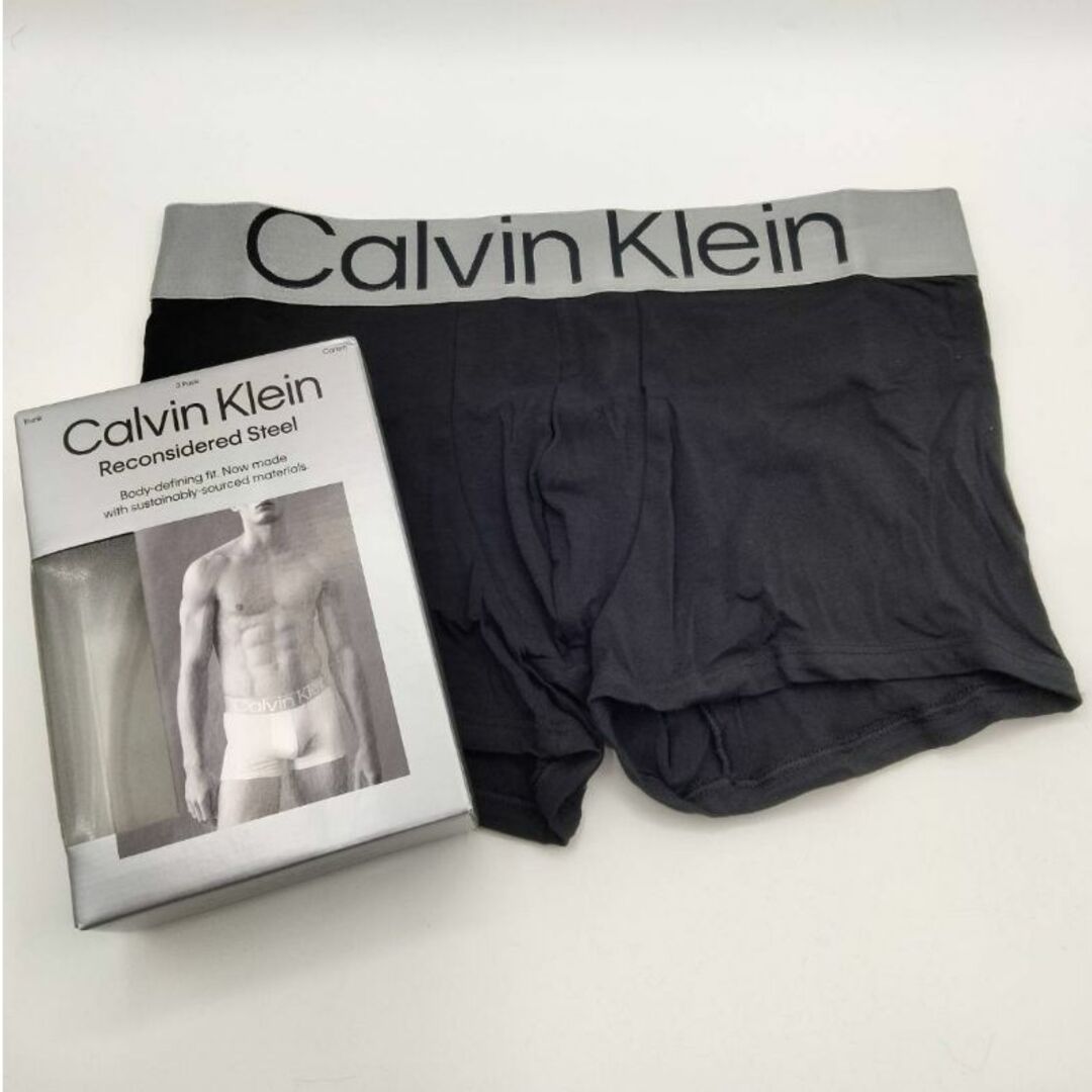 Calvin Klein(カルバンクライン)の【Lサイズ】カルバンクライン  ローライズボクサーパンツ 黒 1枚 メンズのアンダーウェア(ボクサーパンツ)の商品写真