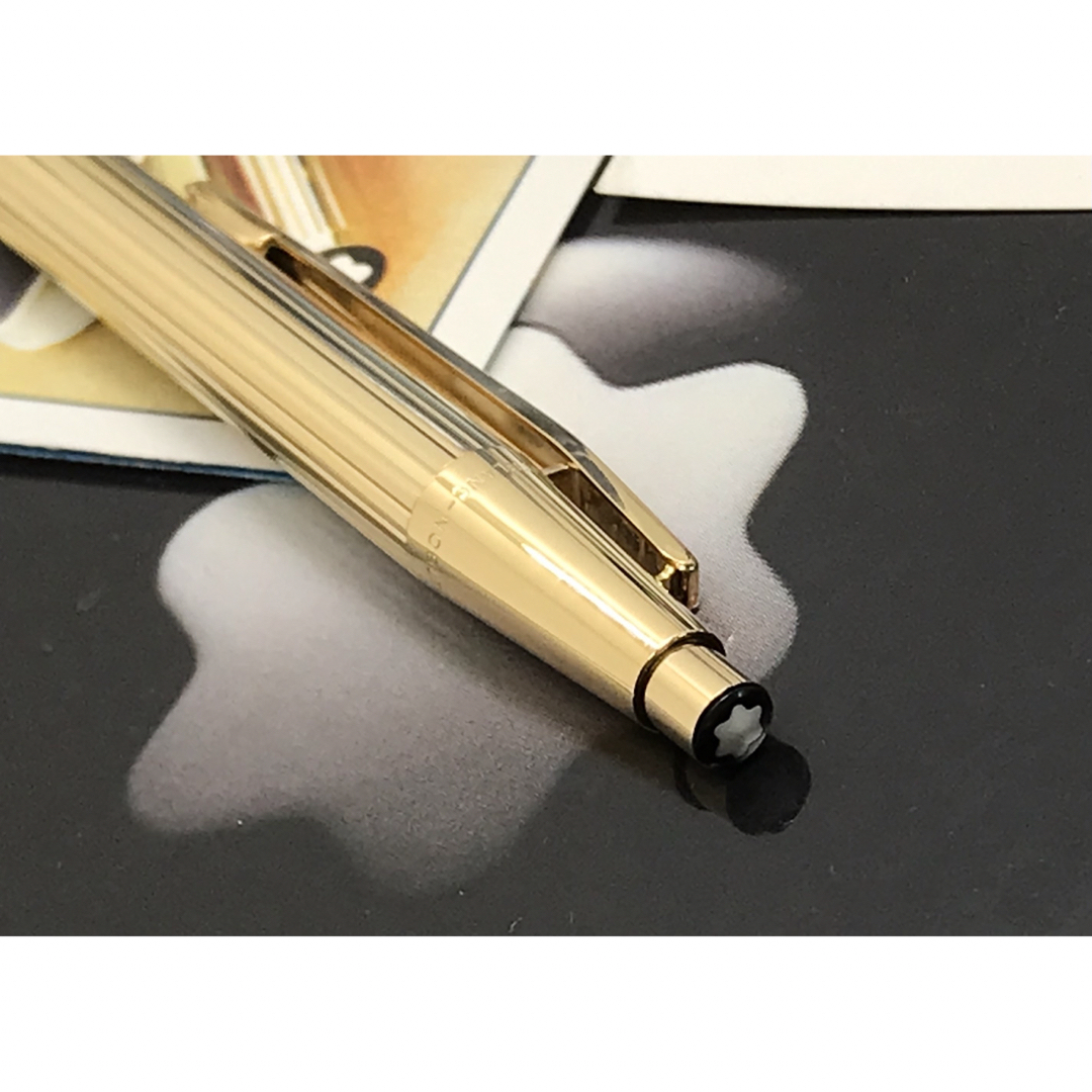 MONTBLANC(モンブラン)の極美品！金運を呼ぶ総金張りノブレス価値あるレア初期型名品No1947★モンブラン インテリア/住まい/日用品の文房具(ペン/マーカー)の商品写真