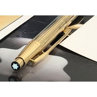 モンブラン(MONTBLANC)の極美品！金運を呼ぶ総金張りノブレス価値あるレア初期型名品No1947★モンブラン(ペン/マーカー)