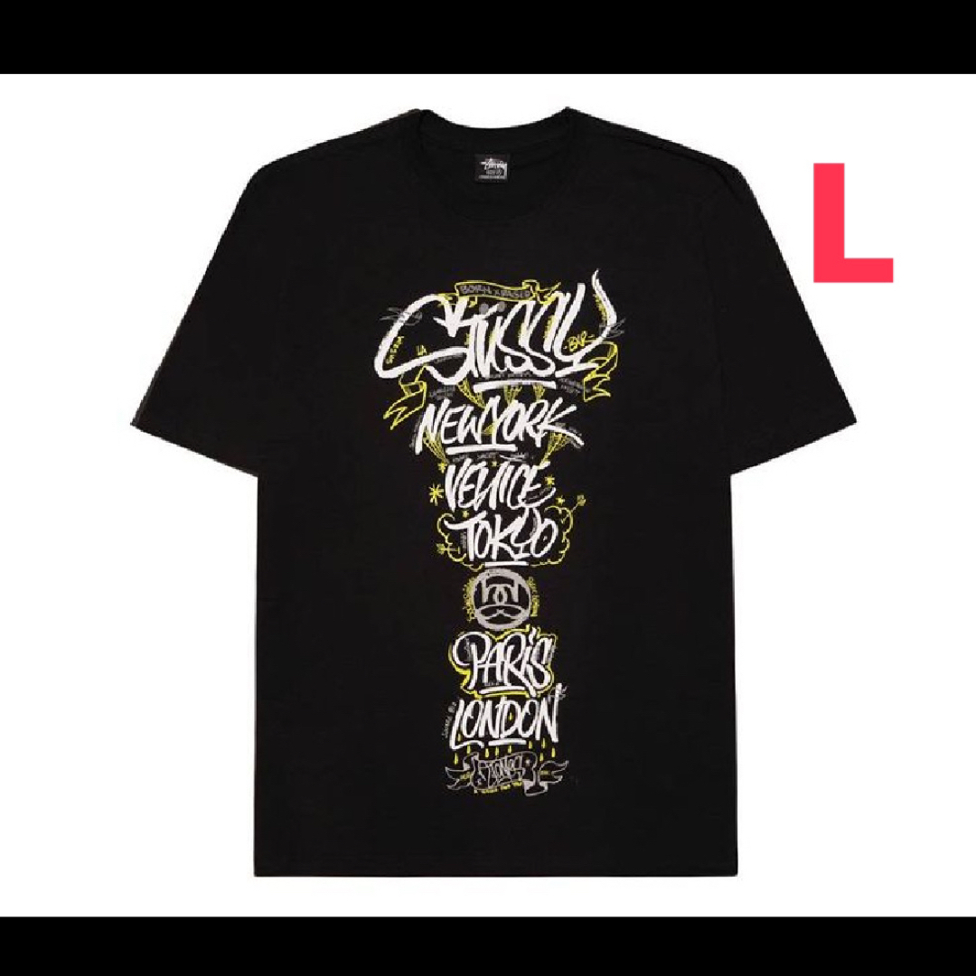 即日配送！Stussy Born x Raised Handstyles Tee-