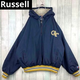 Russell Athletic - 古着 ラッセル 90s ハーフジップ ナイロン ...