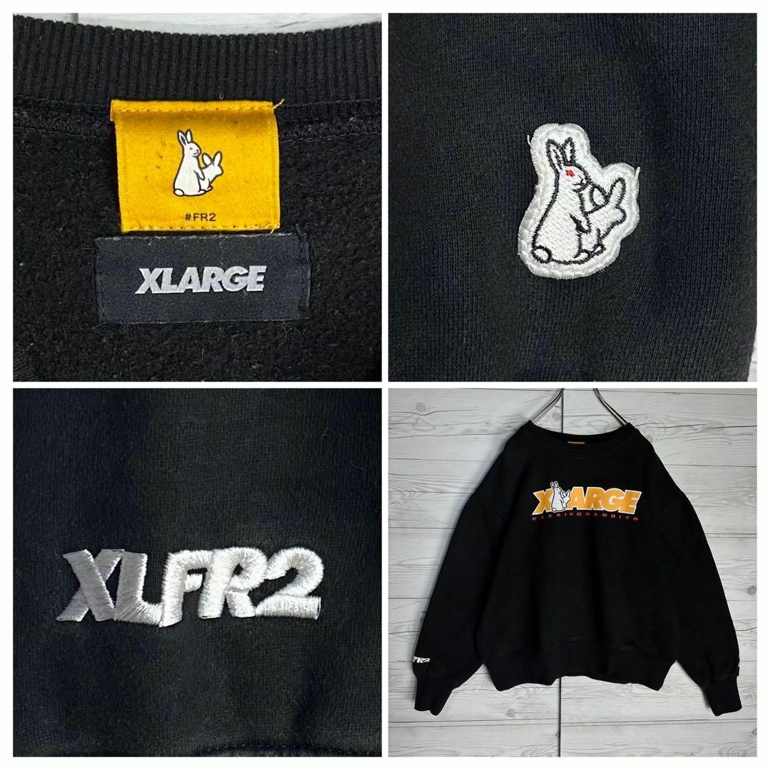 FR2 - 【超人気モデル】FR2 XLARGE コラボ 入手困難 希少 スウェットの