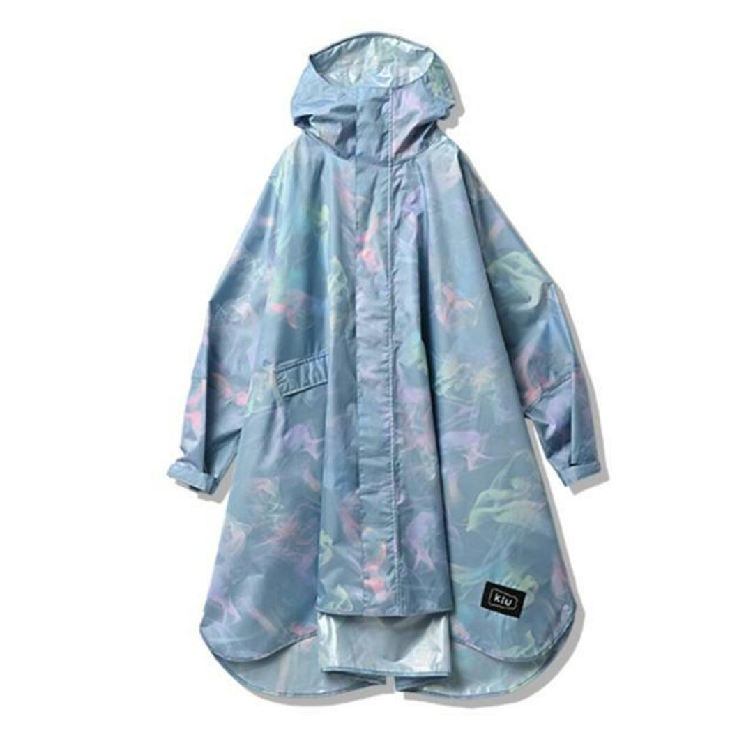 はっ水加工裏キウ KiU ニュースタンダードレインポンチョ RAIN PONCHO