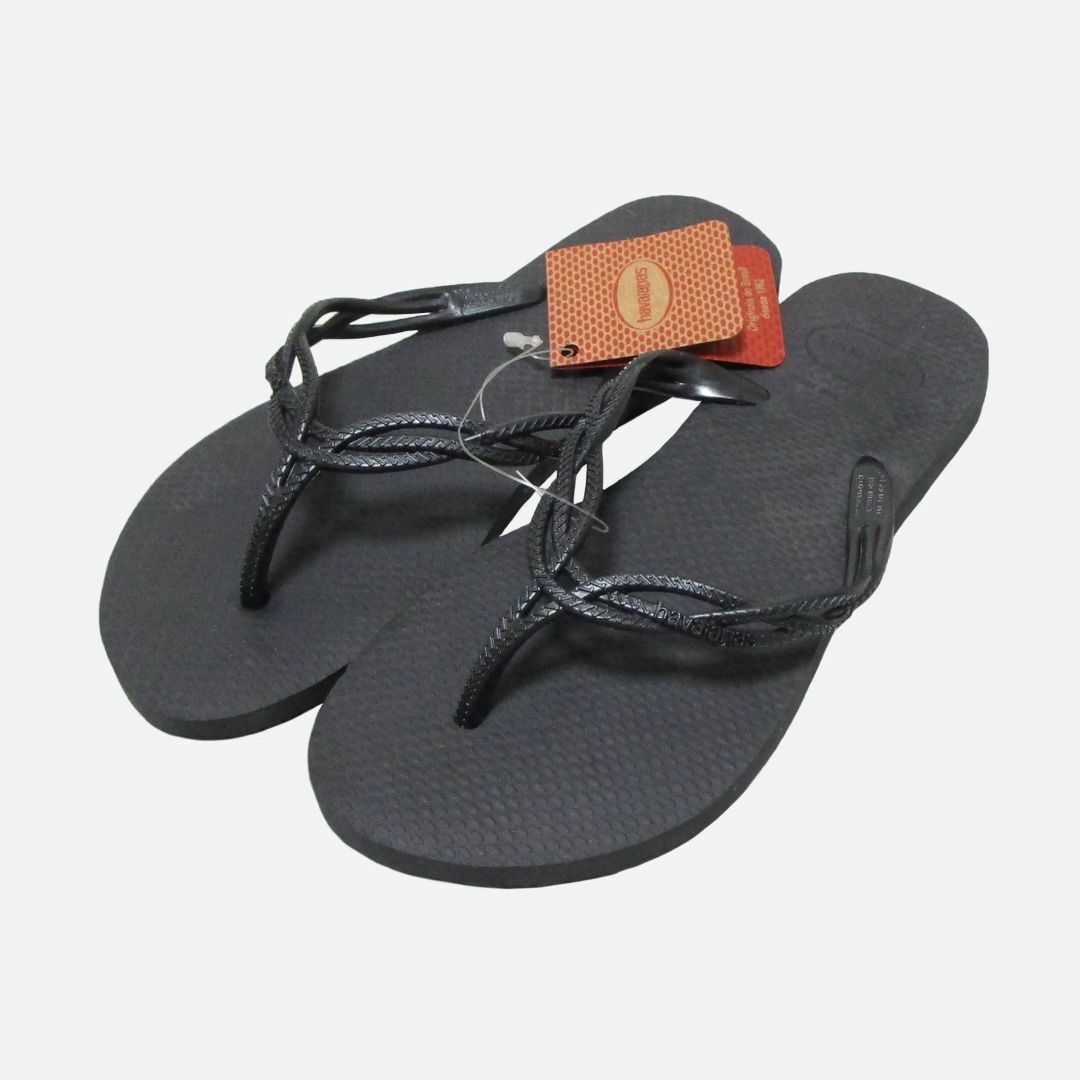 havaianas(ハワイアナス)の★新品★ハワイアナス★フラッシュスウィート (Black/24-25cm) レディースの靴/シューズ(ビーチサンダル)の商品写真