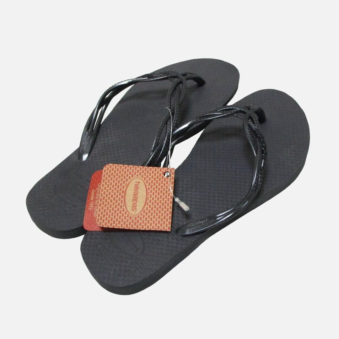 havaianas(ハワイアナス)の★新品★ハワイアナス★フラッシュスウィート (Black/24-25cm) レディースの靴/シューズ(ビーチサンダル)の商品写真