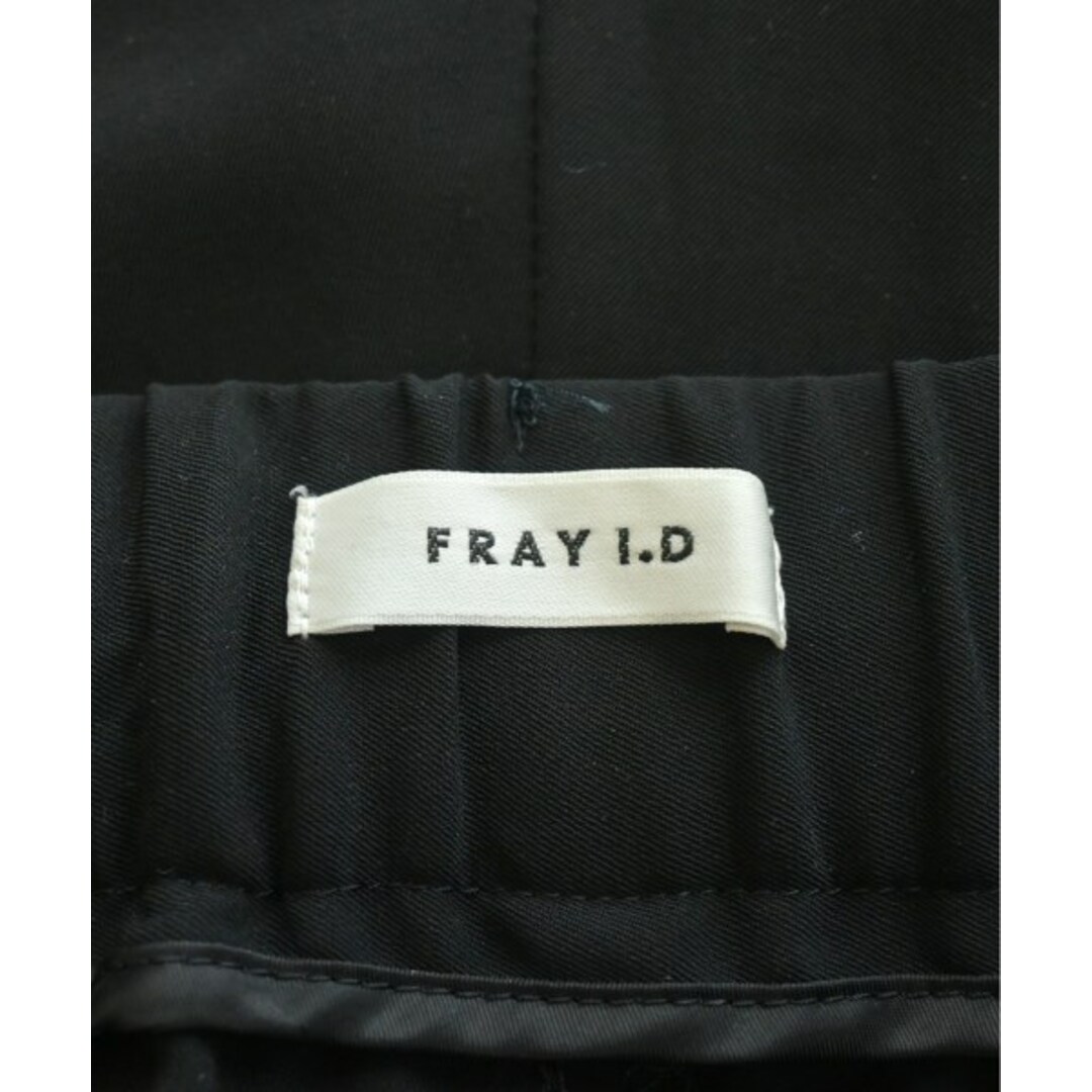 FRAY I.D(フレイアイディー)のFRAY I.D フレイアイディー パンツ（その他） 1(M位) 黒 【古着】【中古】 レディースのパンツ(その他)の商品写真