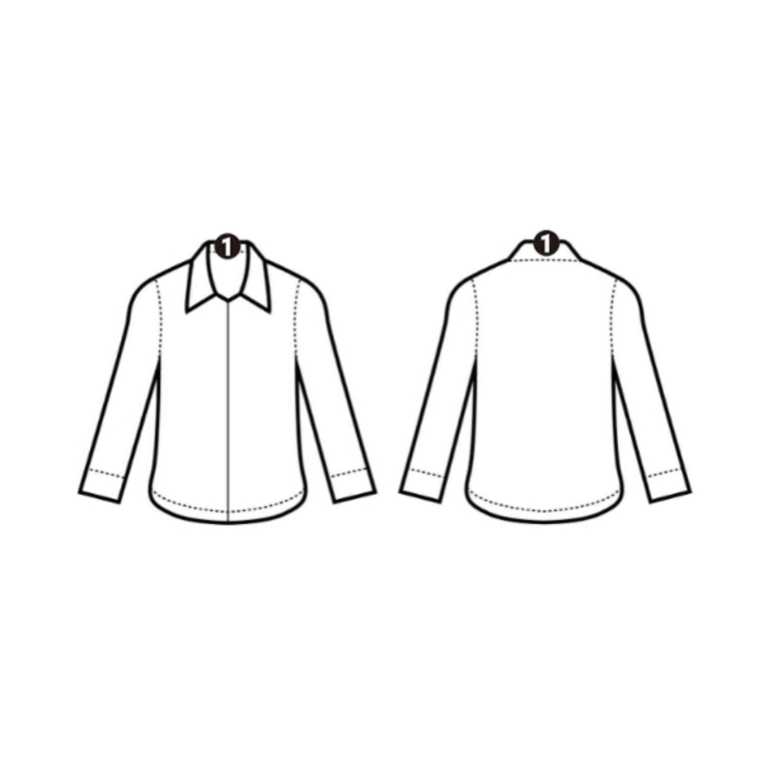 KIYONAGA&CO. カジュアルシャツ M 紺x白x赤(チェック)